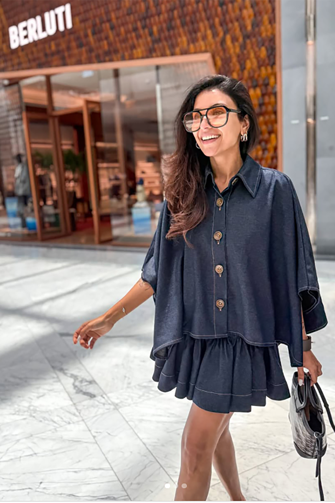 Nriti Shah In Kate denim Co-ord