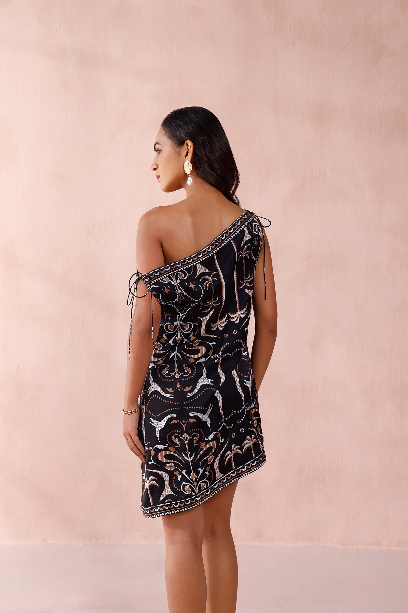 Twilight Silk Tie Dress