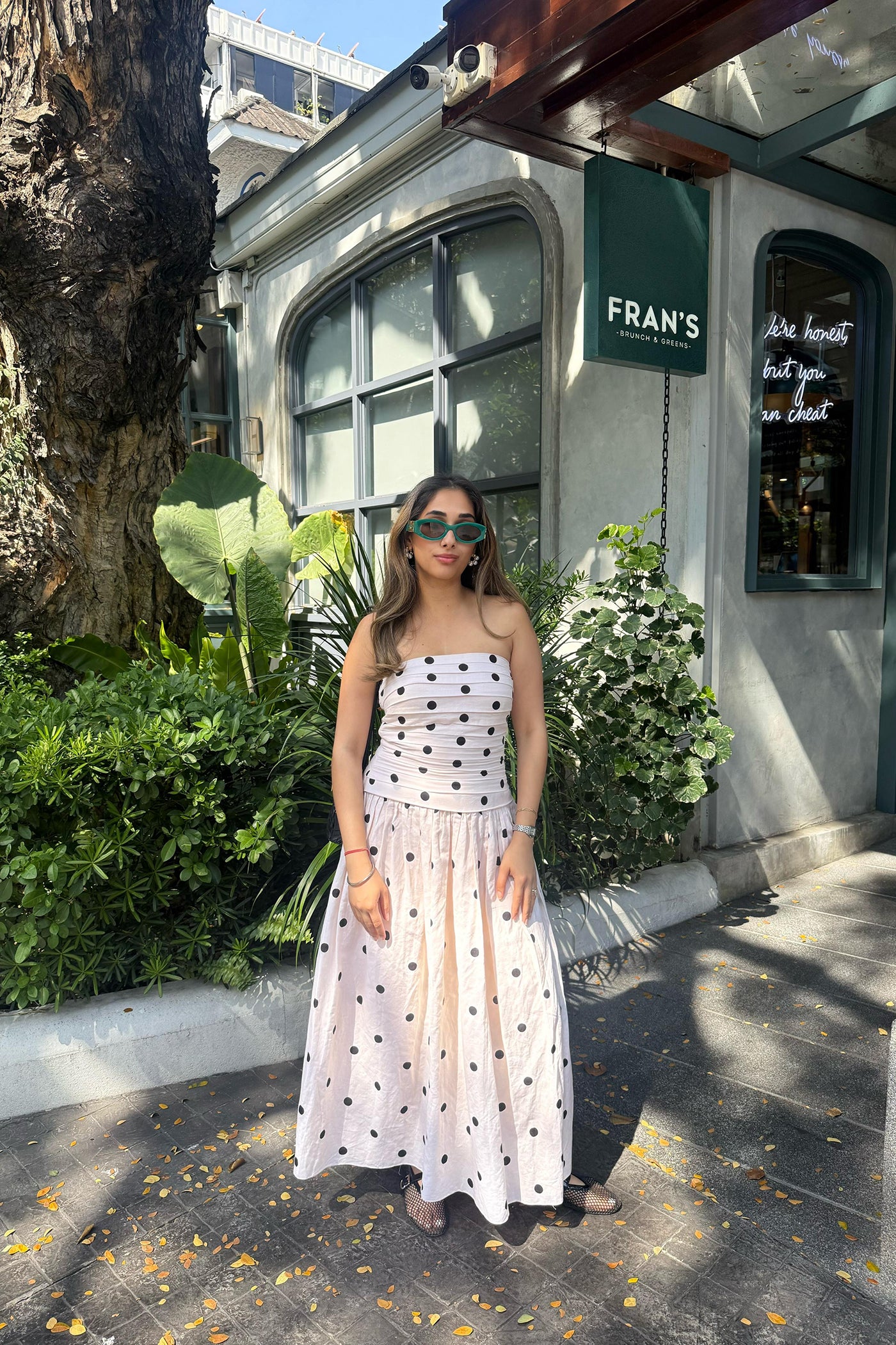 Sahana In Leia Strapless Dress