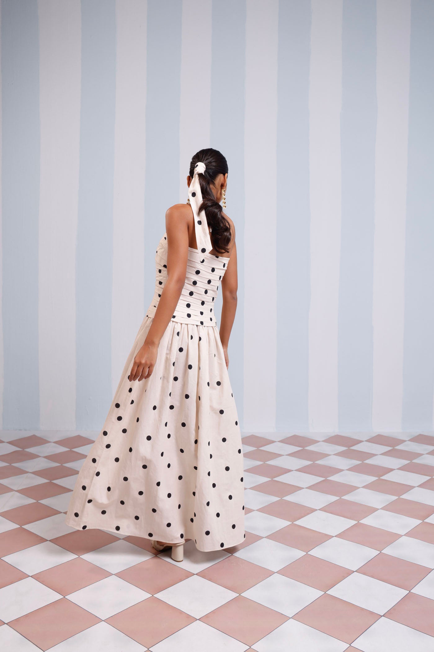 Isha Multani In Leia Strapless Dress