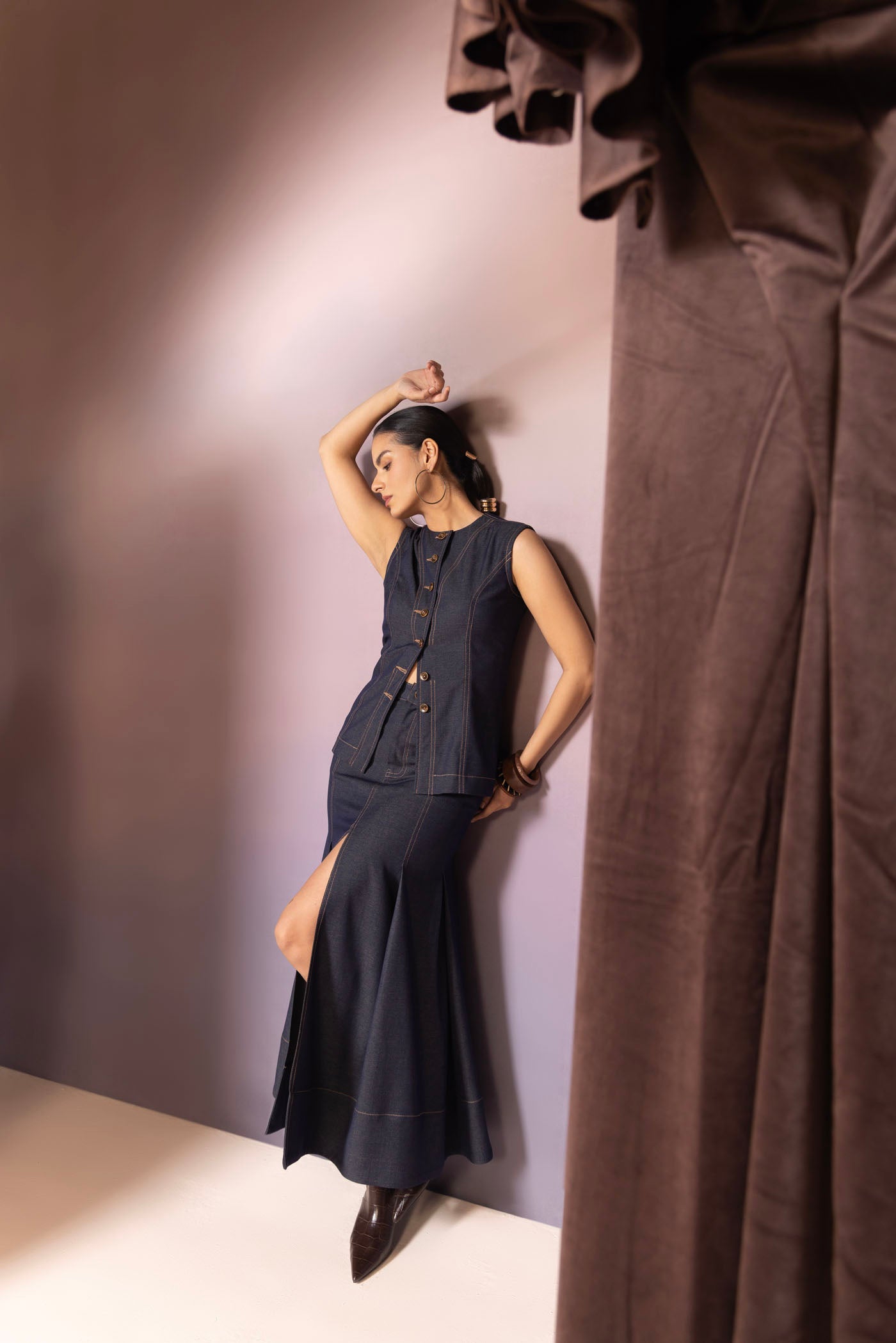 Surina In Isla Denim Co-Ord