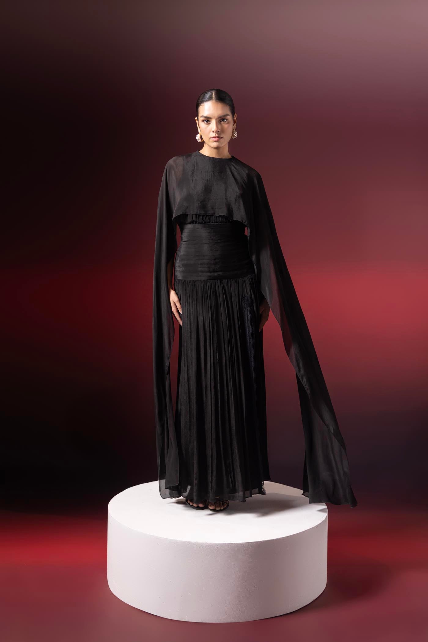 Jessie Li In Aurelia Maxi Dress
