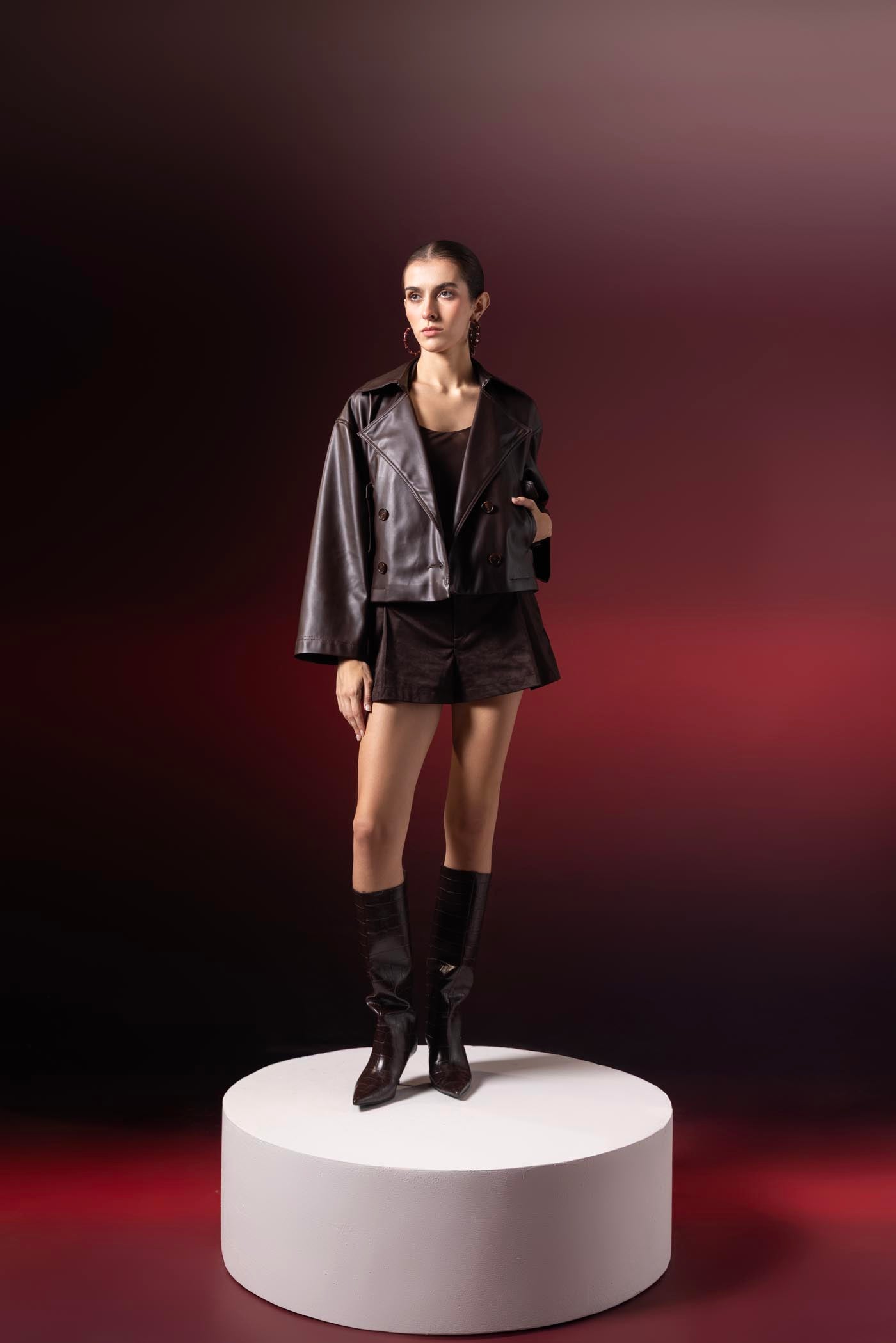 Alice Orso In Lexi Cropped Jacket