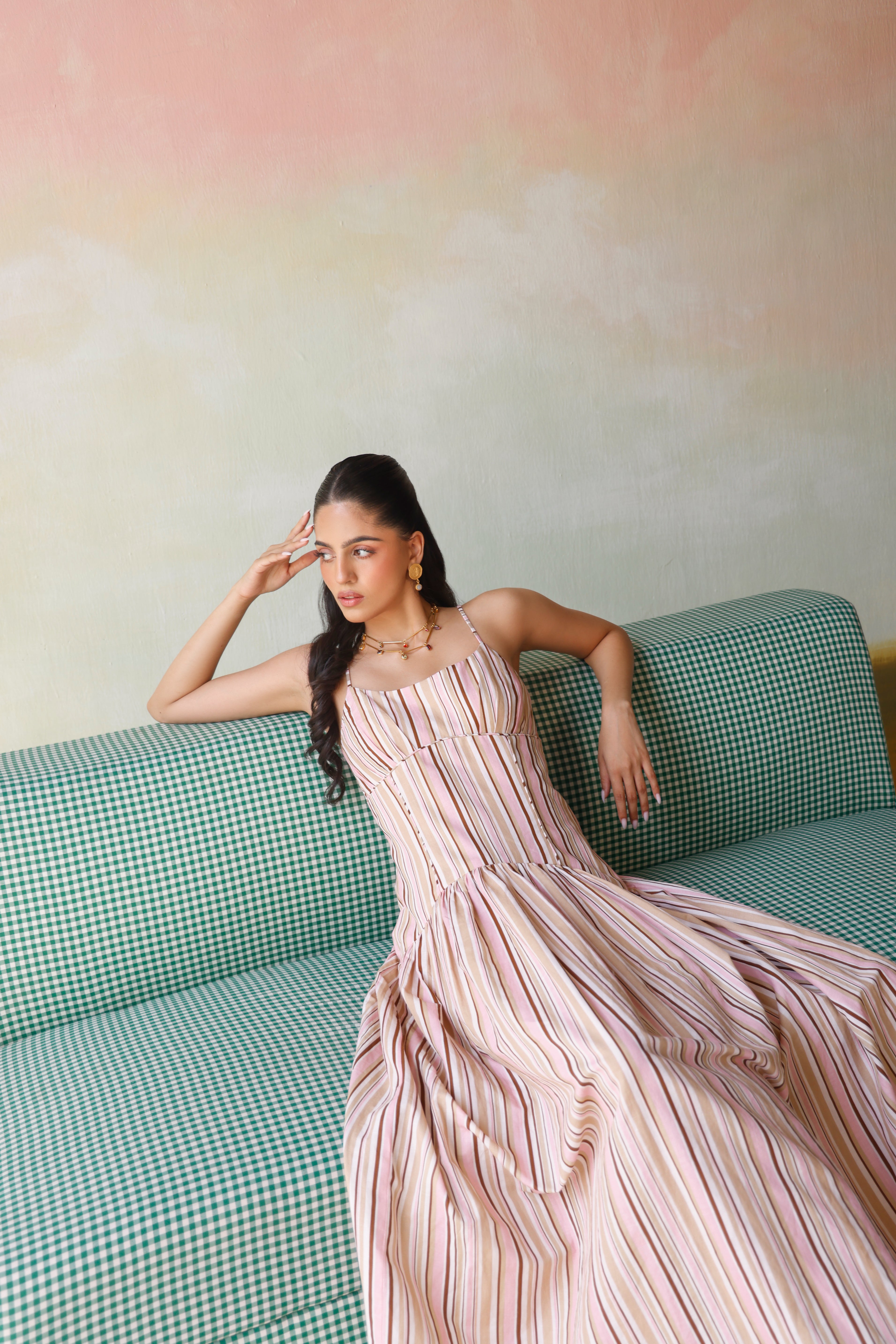 Sora Stripe Sundress