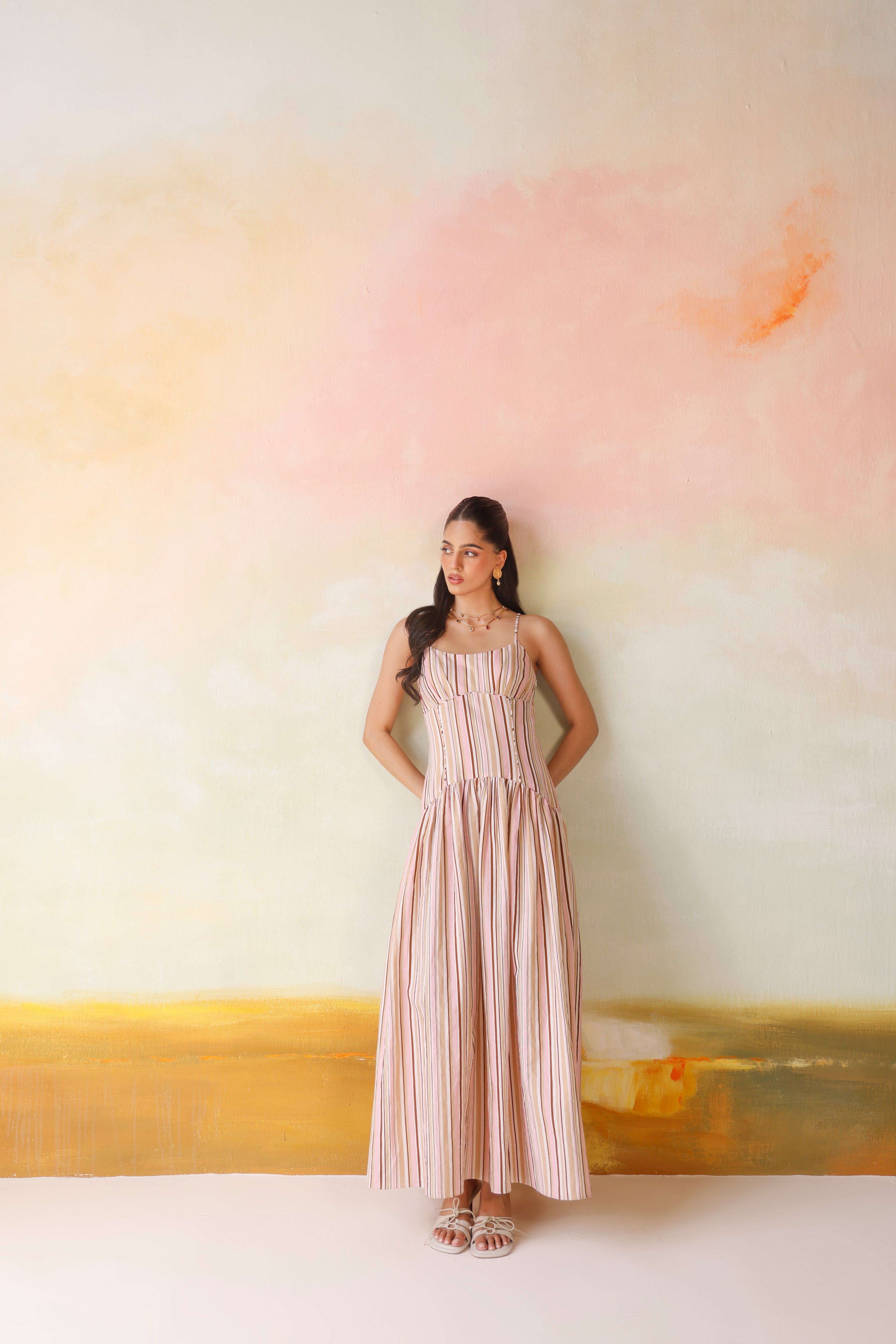 Sora Stripe Sundress