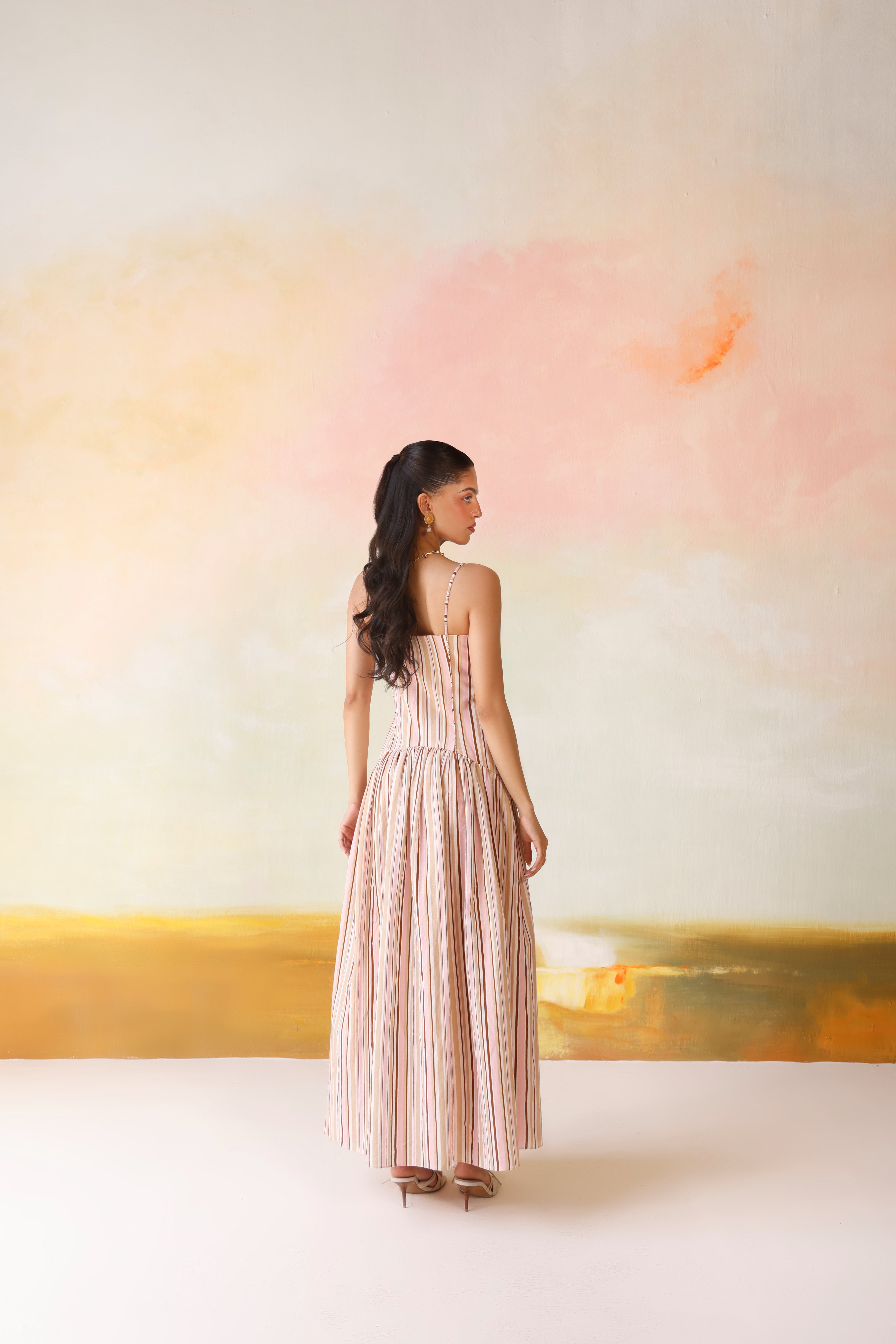 Sora Stripe Sundress