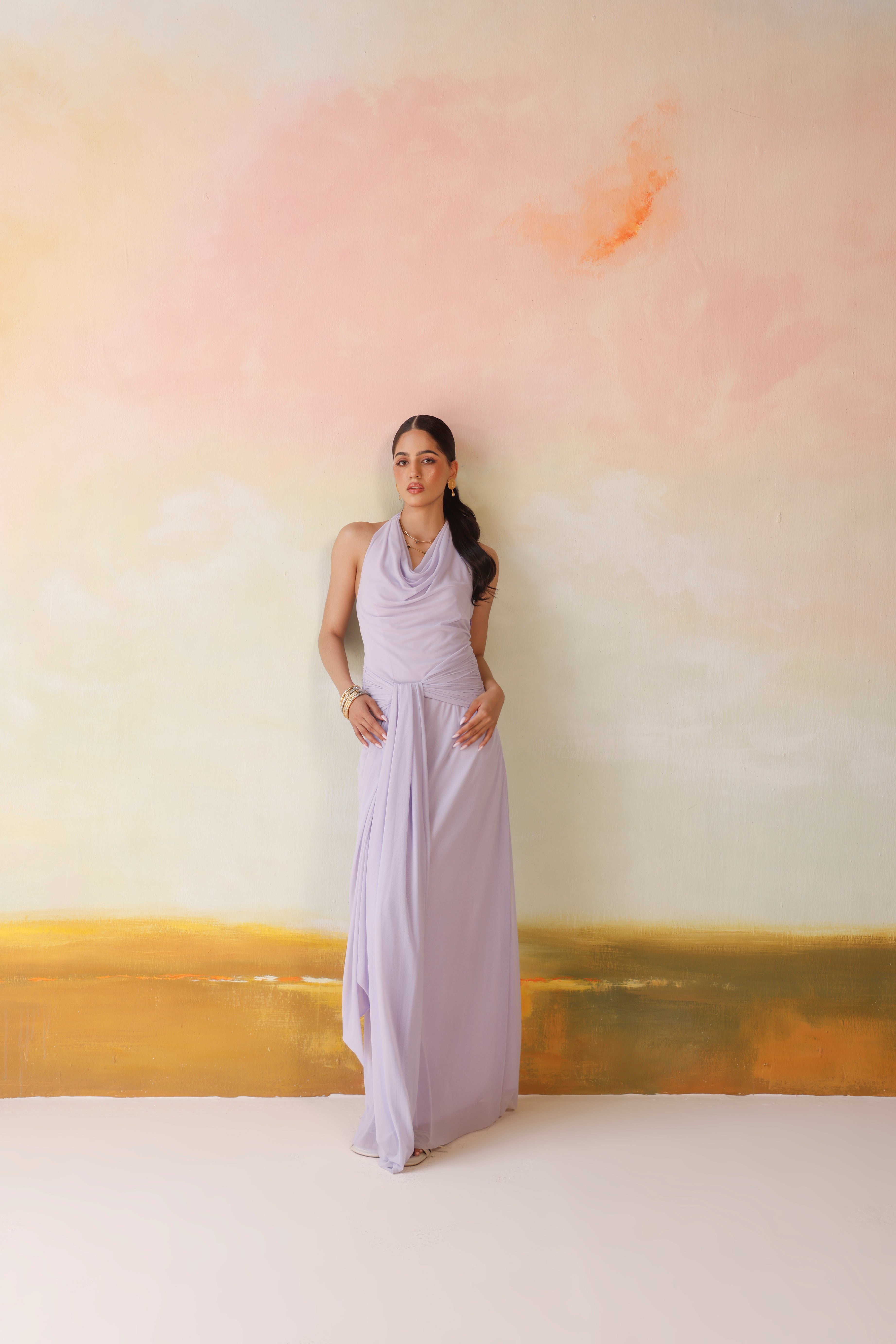Iris Halter Dress