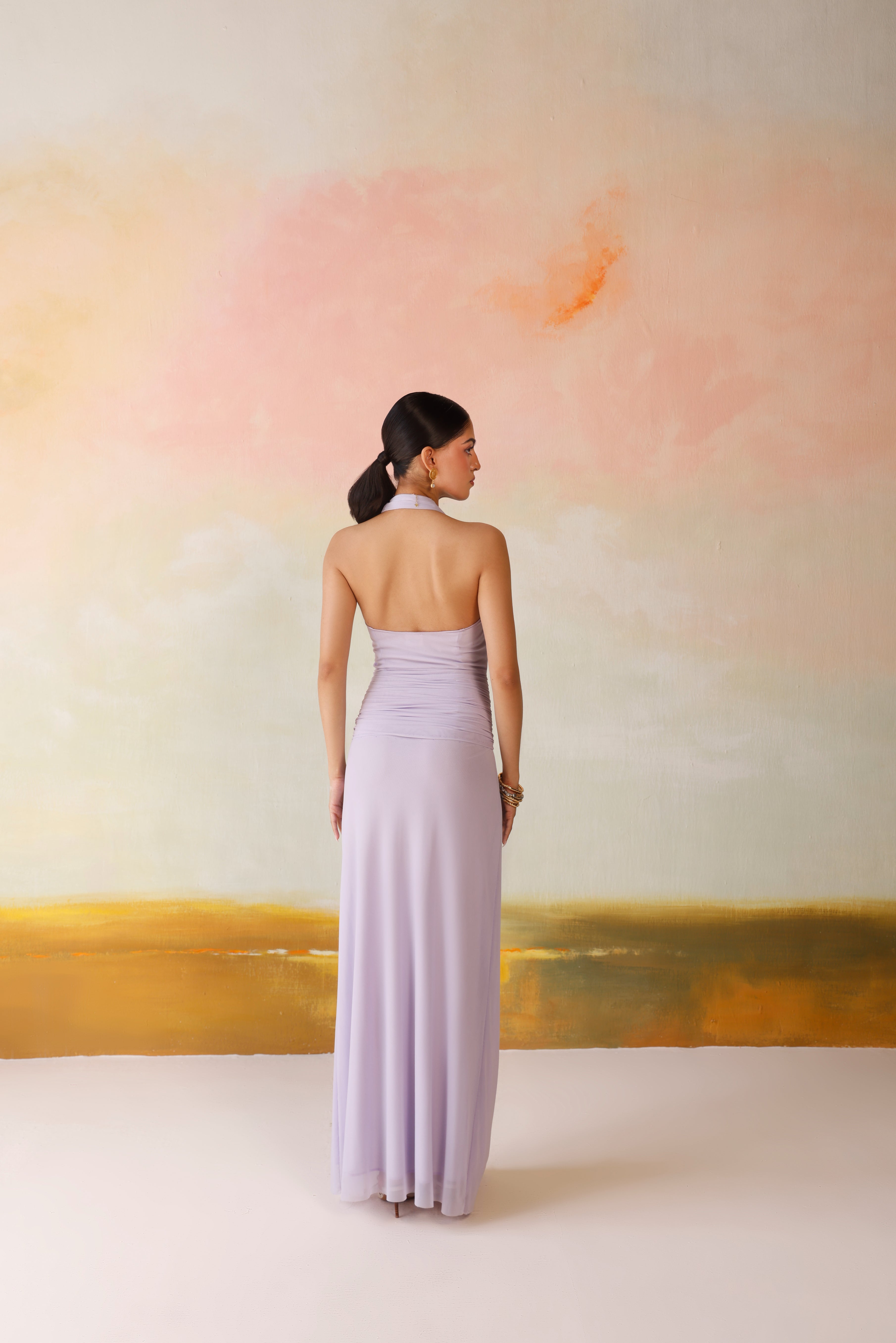 Iris Halter Dress