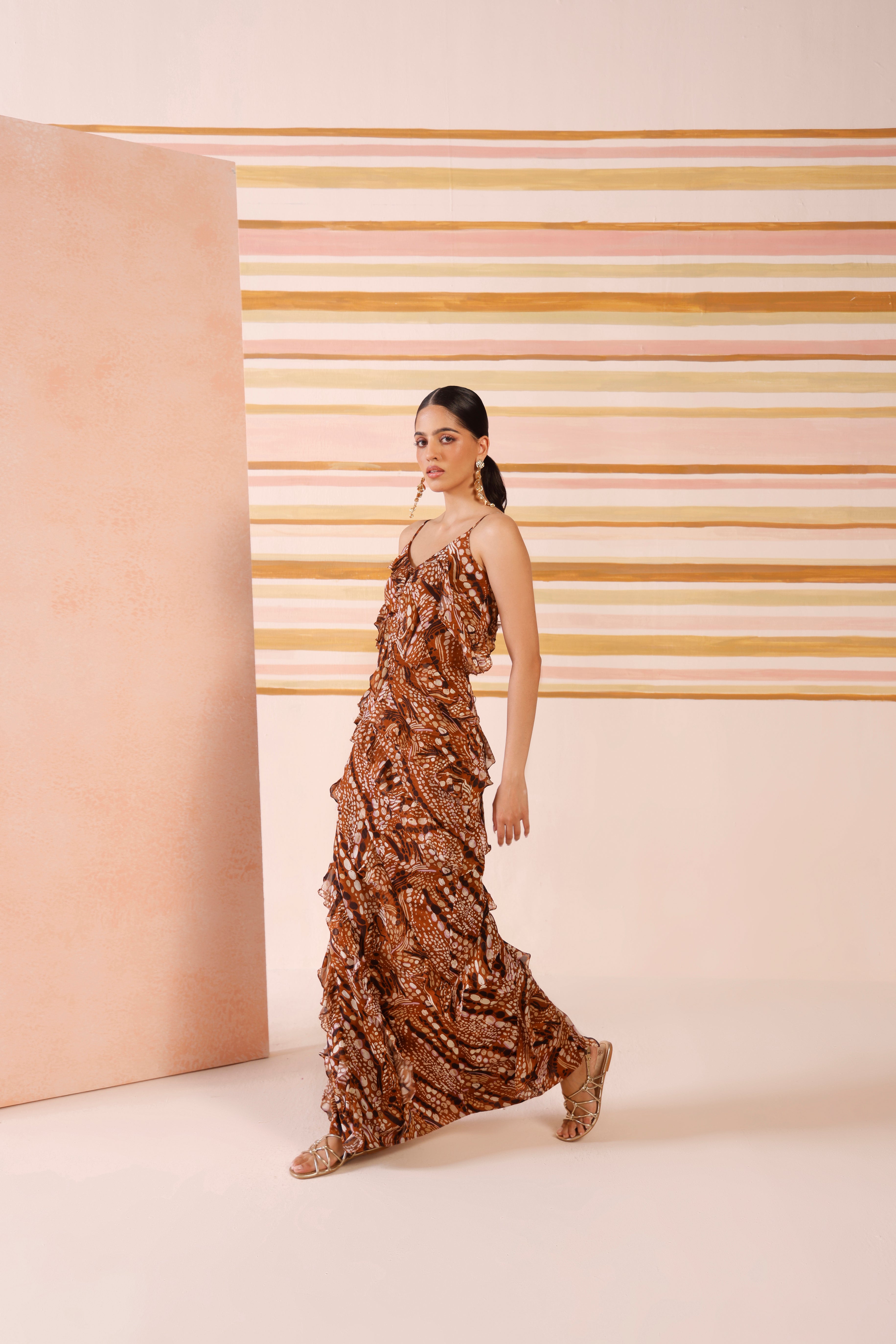 Nara Ruffle Dress