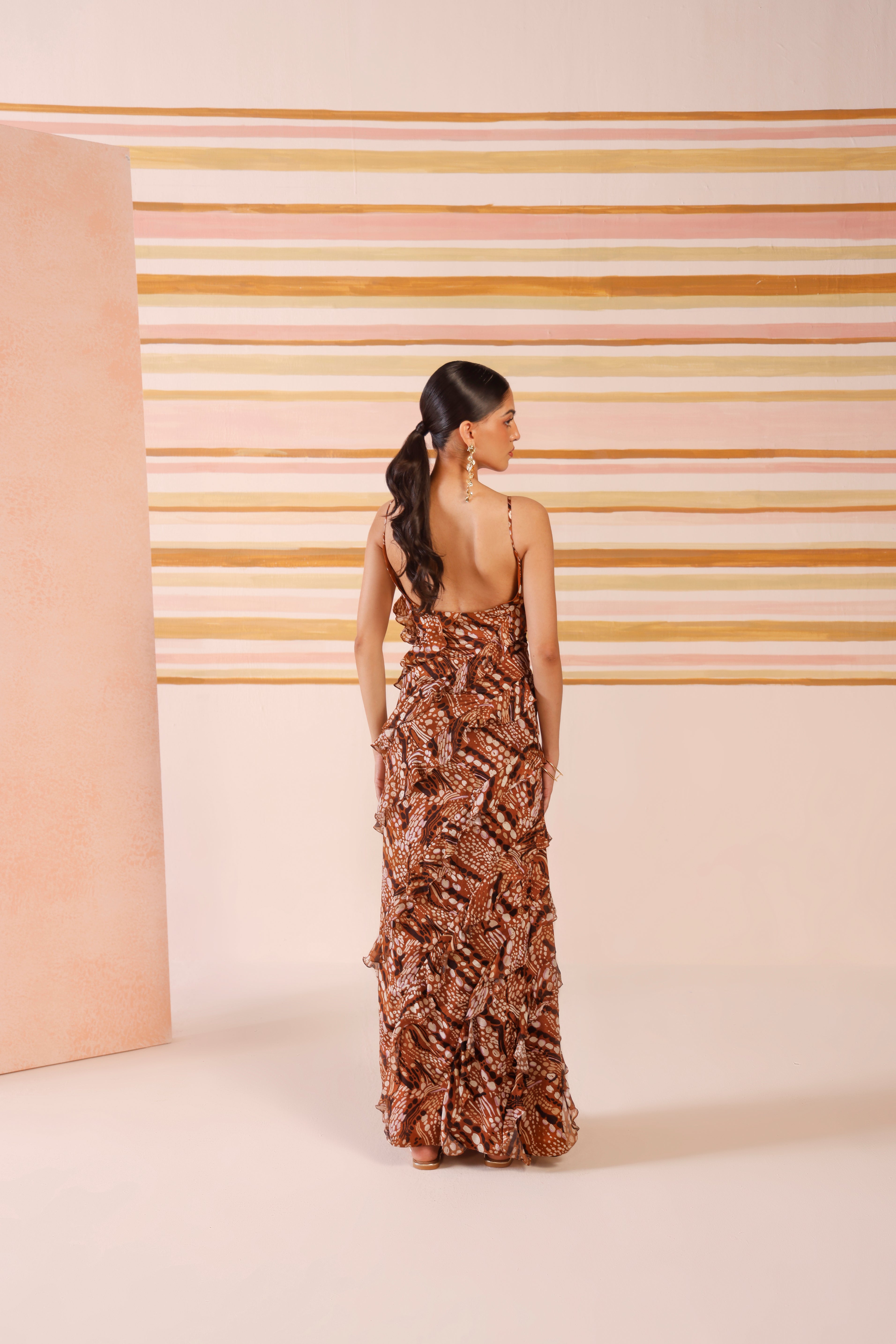Nara Ruffle Dress