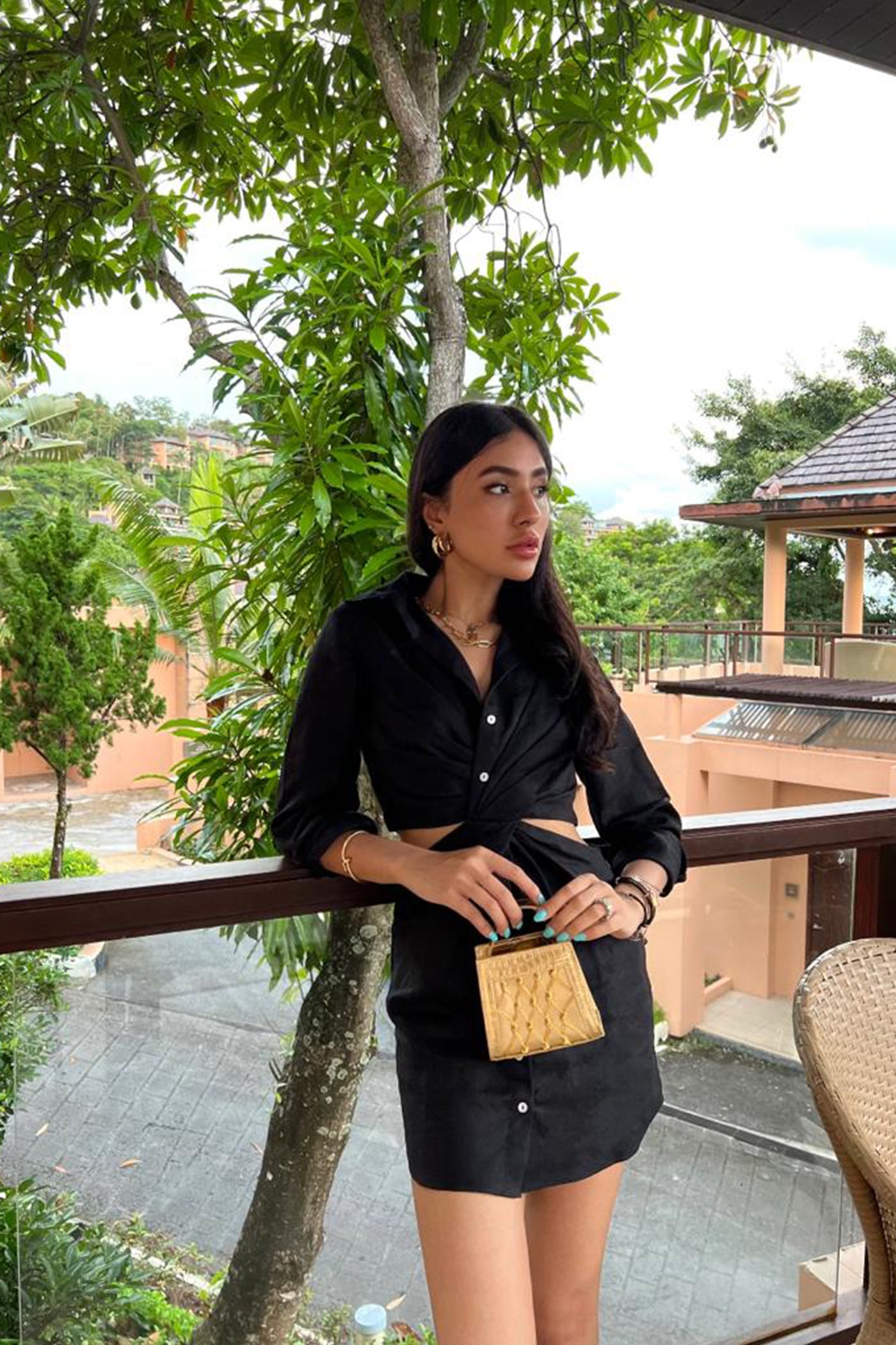 STARDUST CUT OUT DRESS