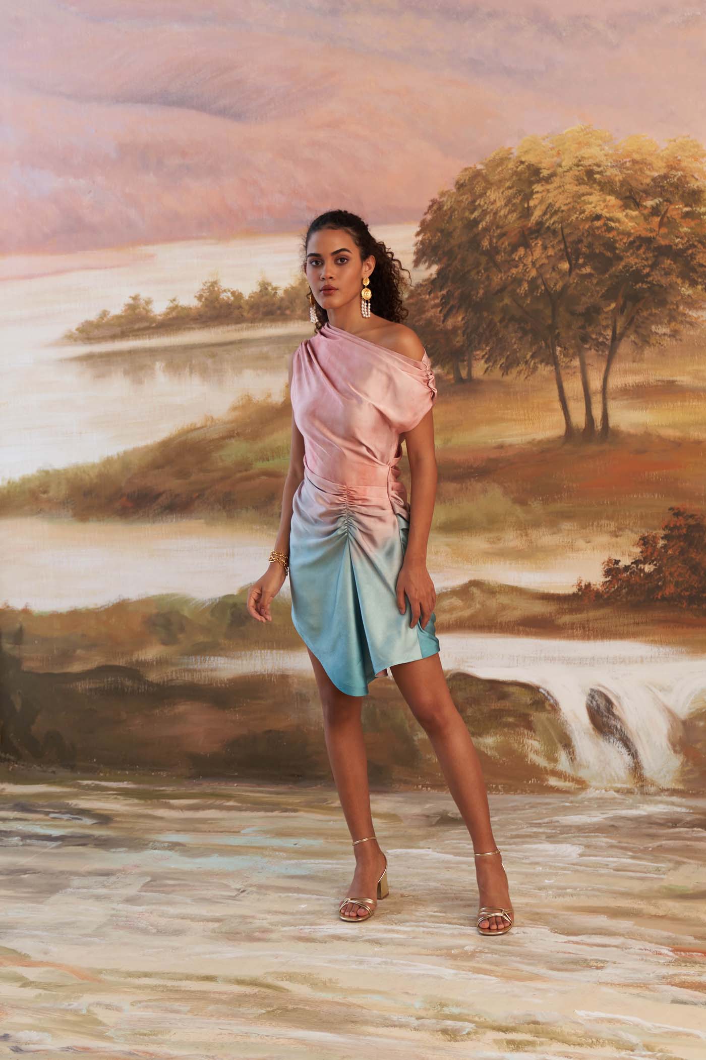 Serenity Drape Dress (RTS)