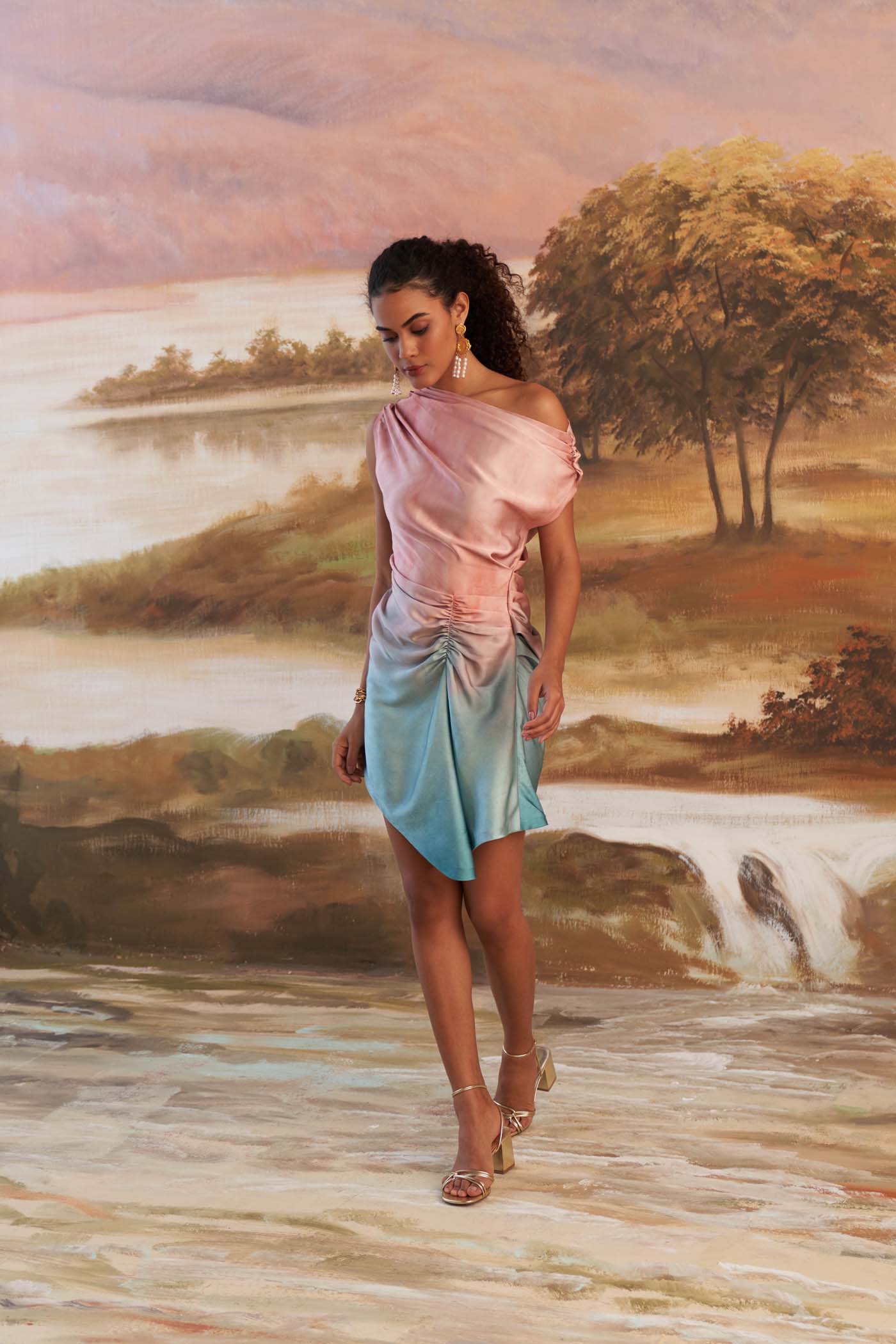 Serenity Drape Dress (RTS)