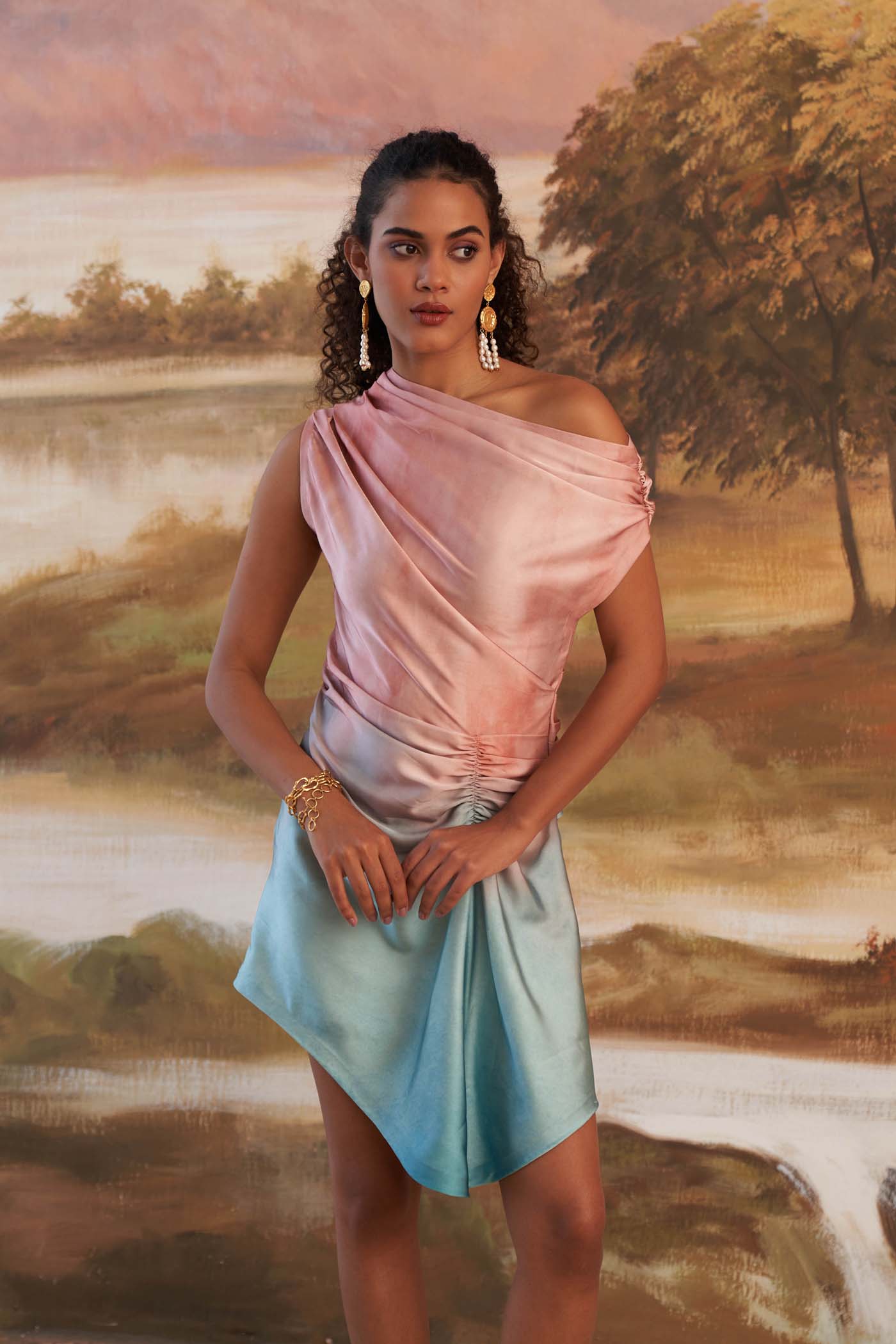 Serenity Drape Dress (RTS)