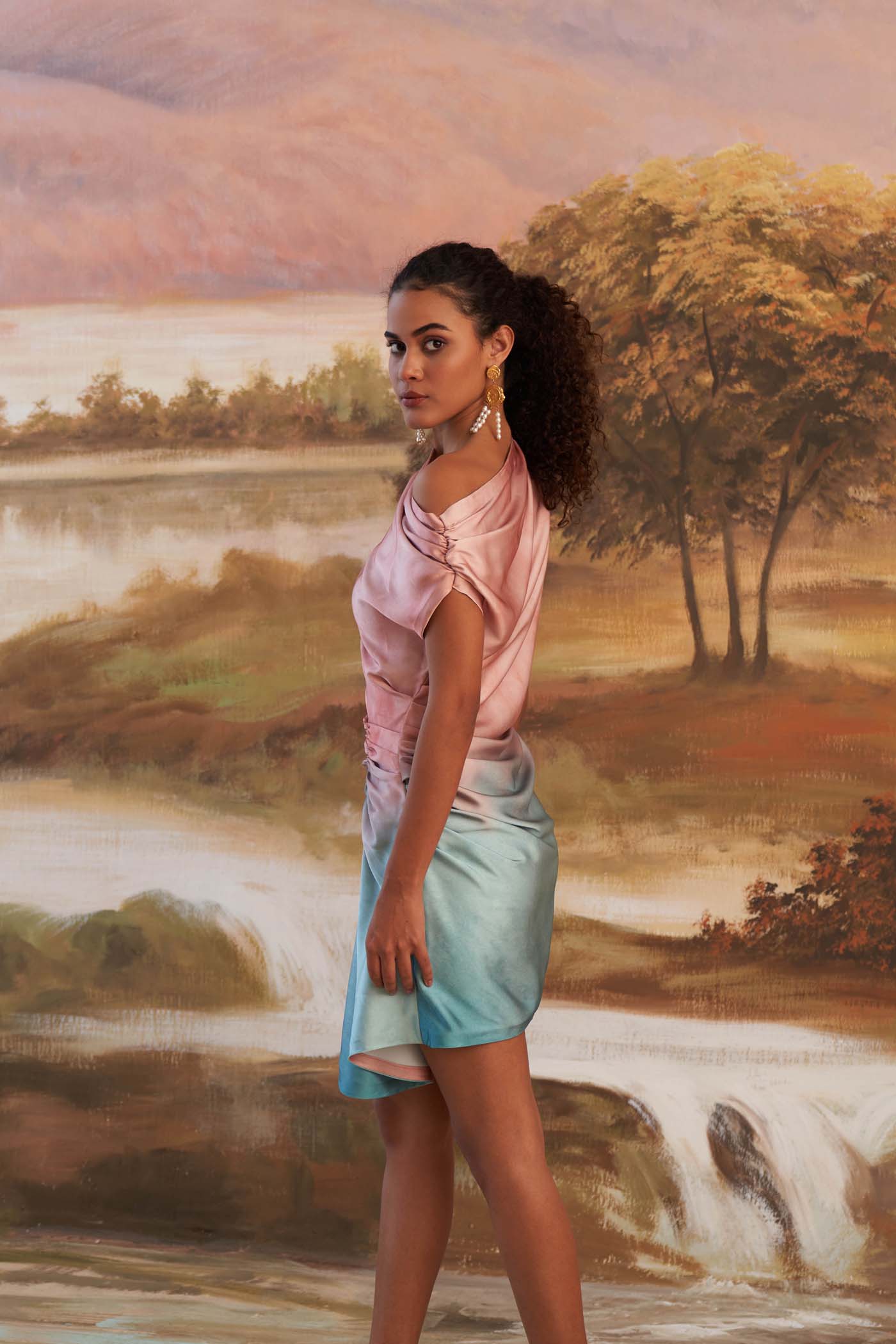 Serenity Drape Dress (RTS)