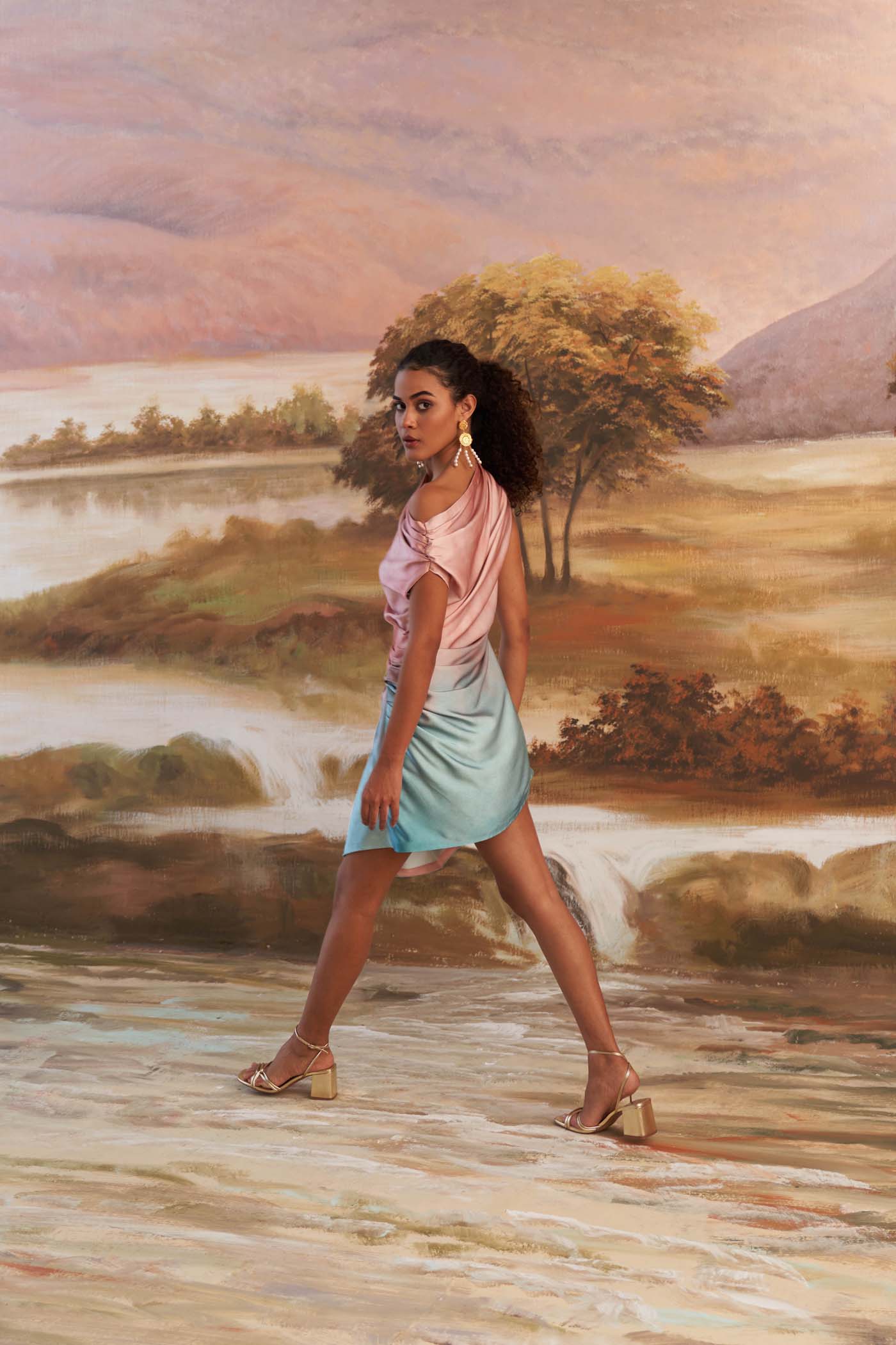 Serenity Drape Dress (RTS)