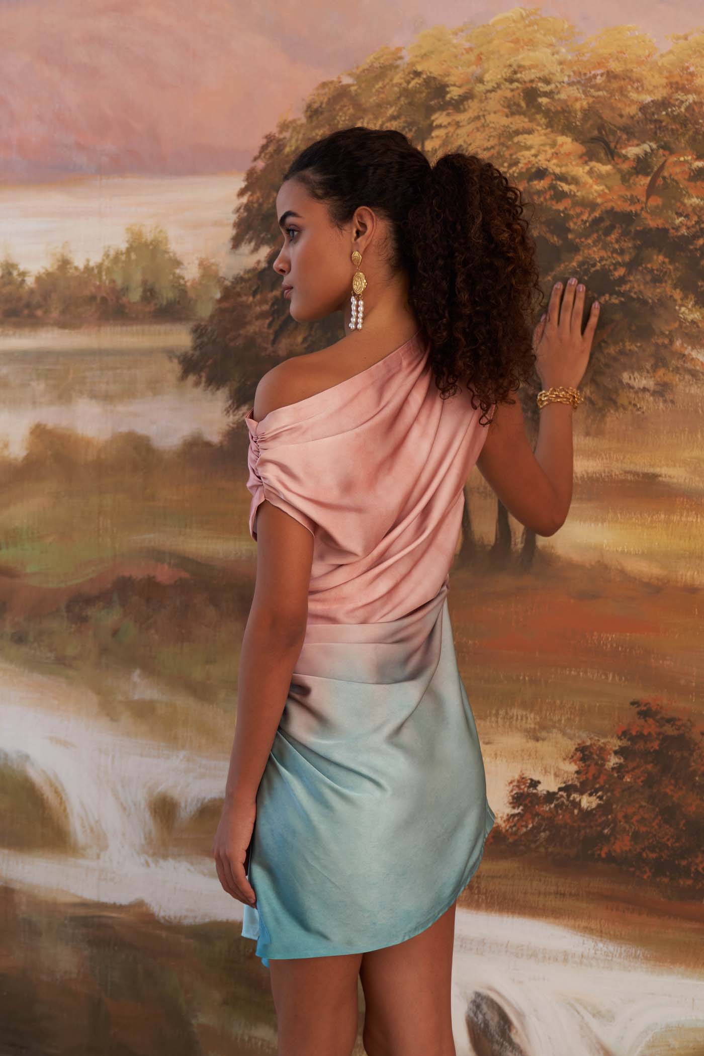 Serenity Drape Dress (RTS)