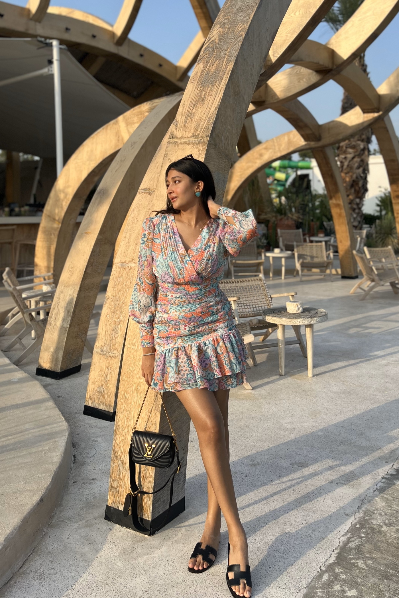 RAKULPREET IN SPRING FLING DRAPED DRESS (RTS)