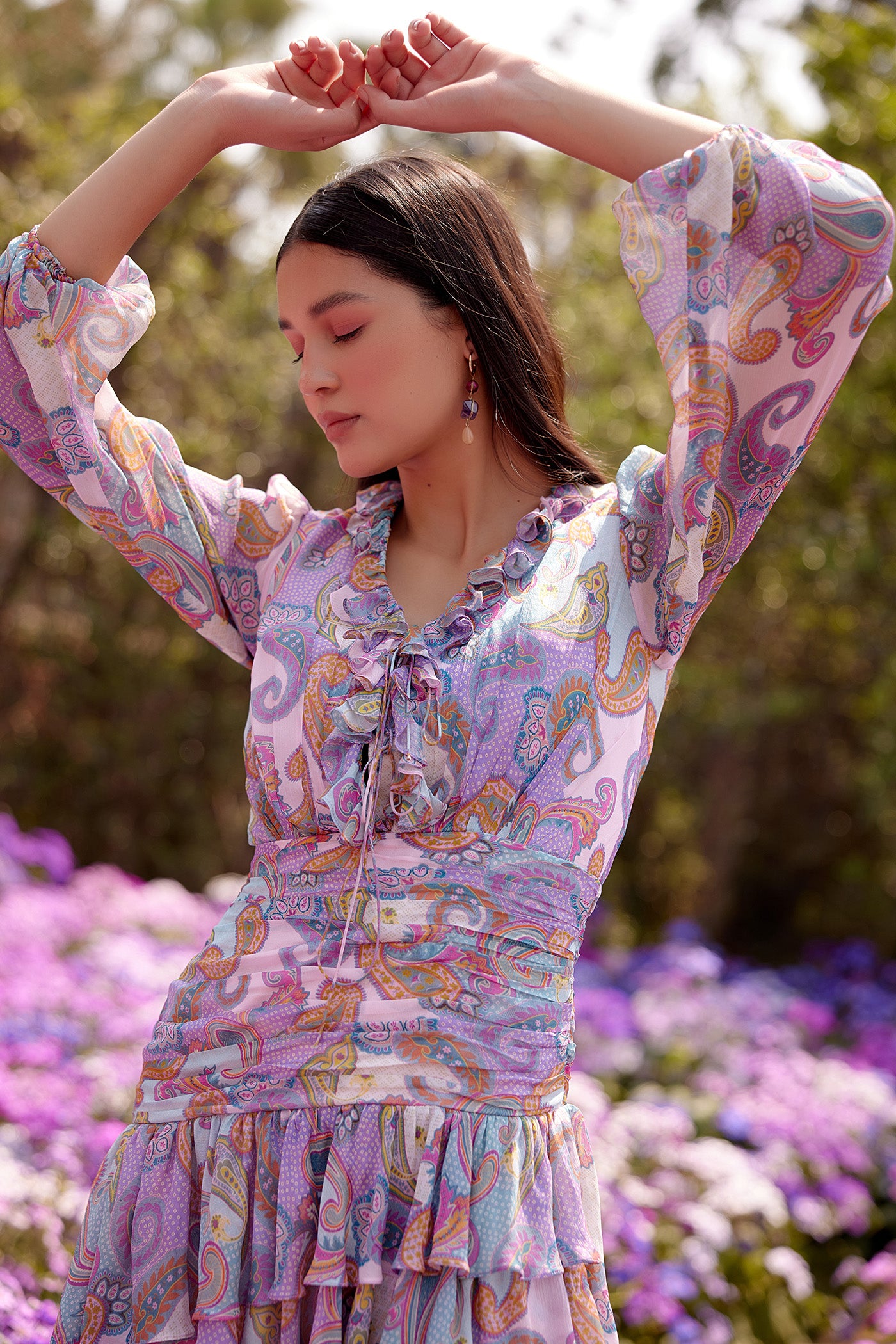 Serene Draped Dress (RTS)