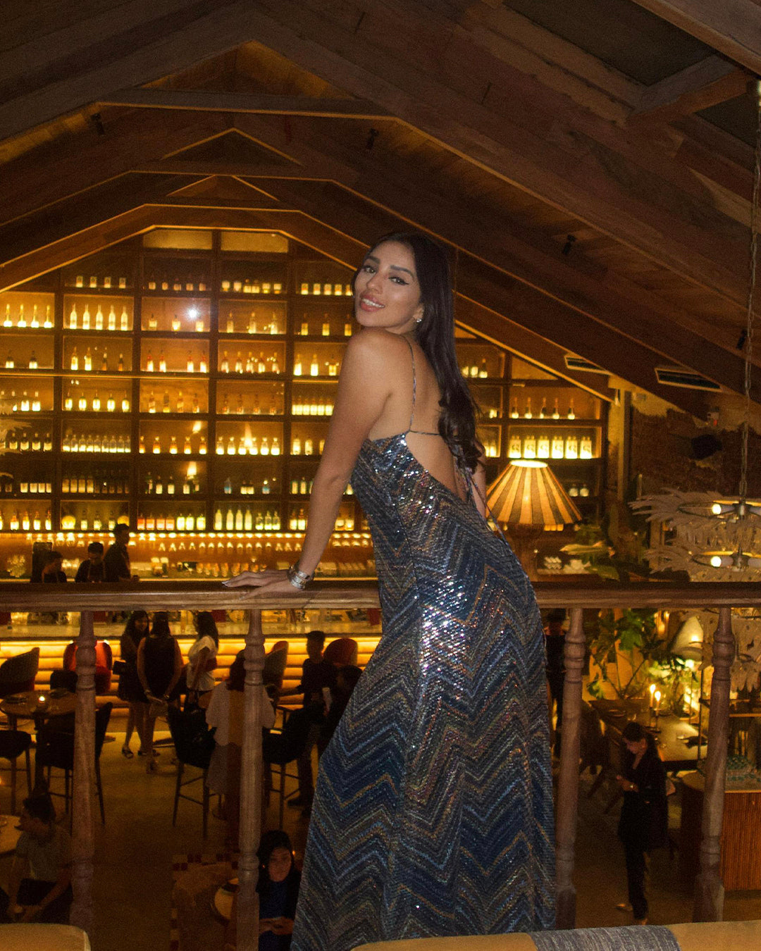 Sierra Halter Maxi Dress