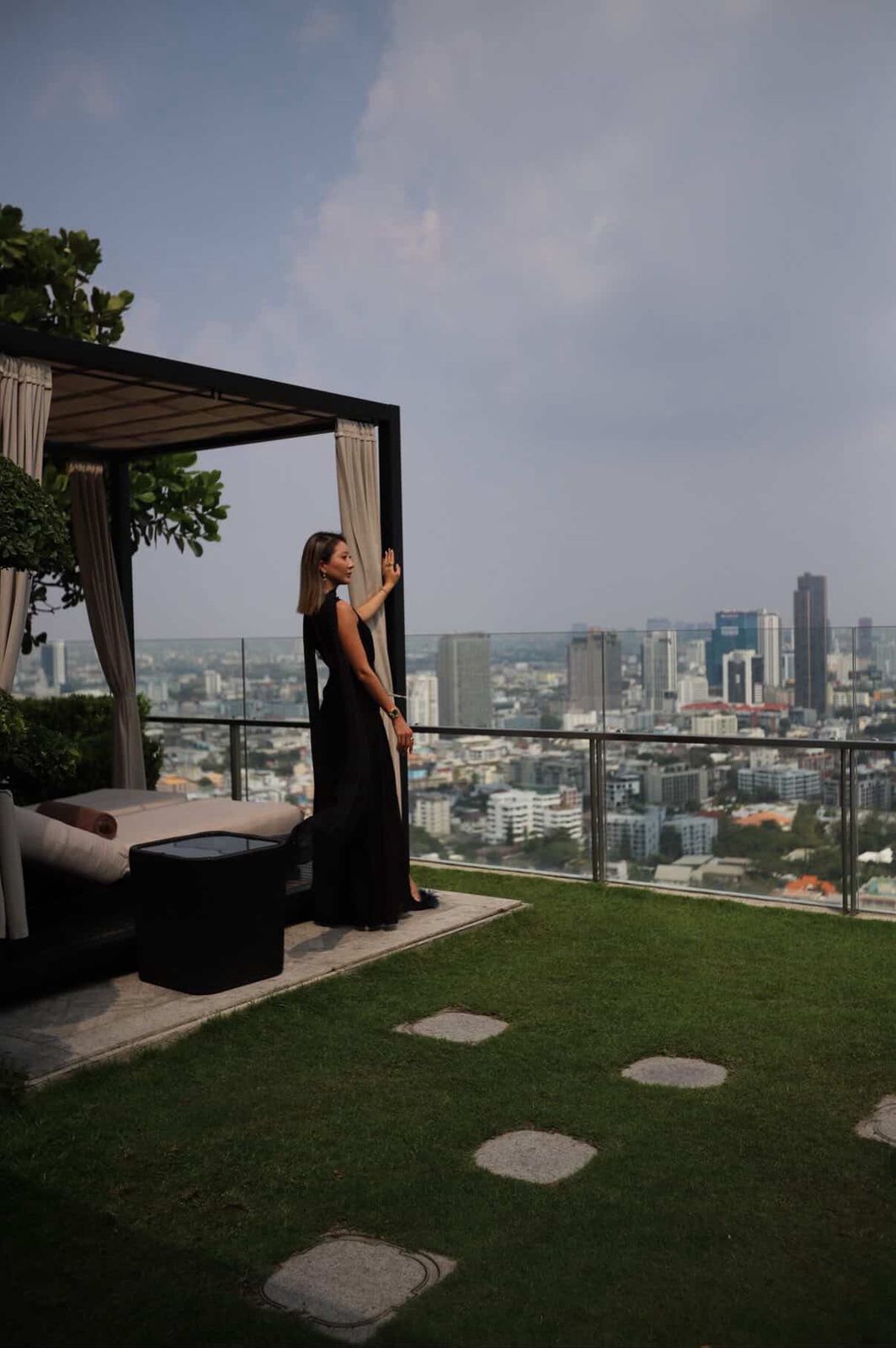 Jessie Li In Aurelia Maxi Dress