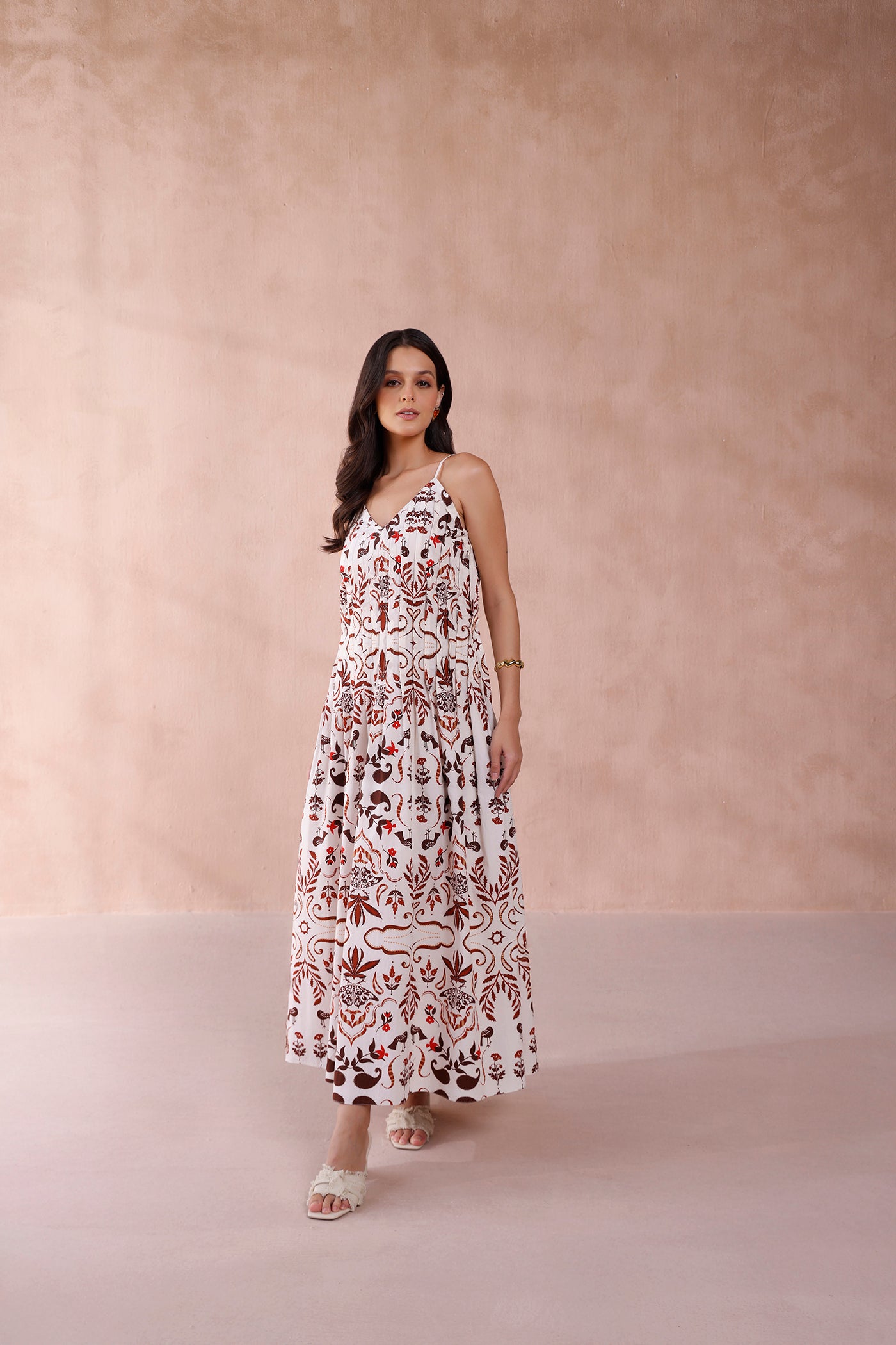 Ivory Bloom Sundress