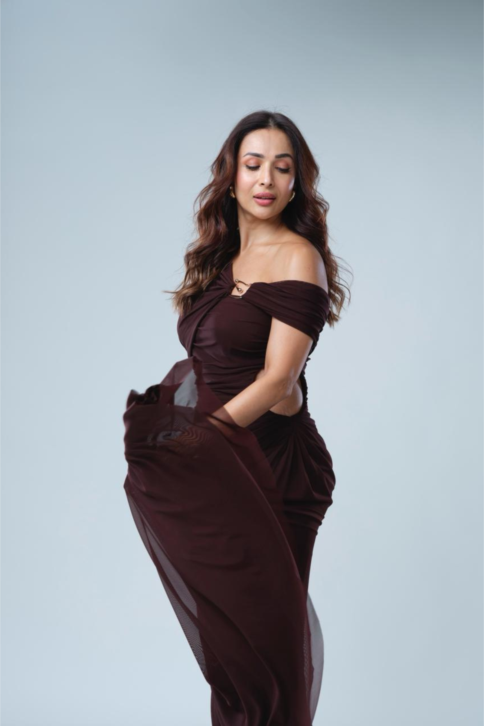 Malaika Arora in Alisha One Shoulder Dress