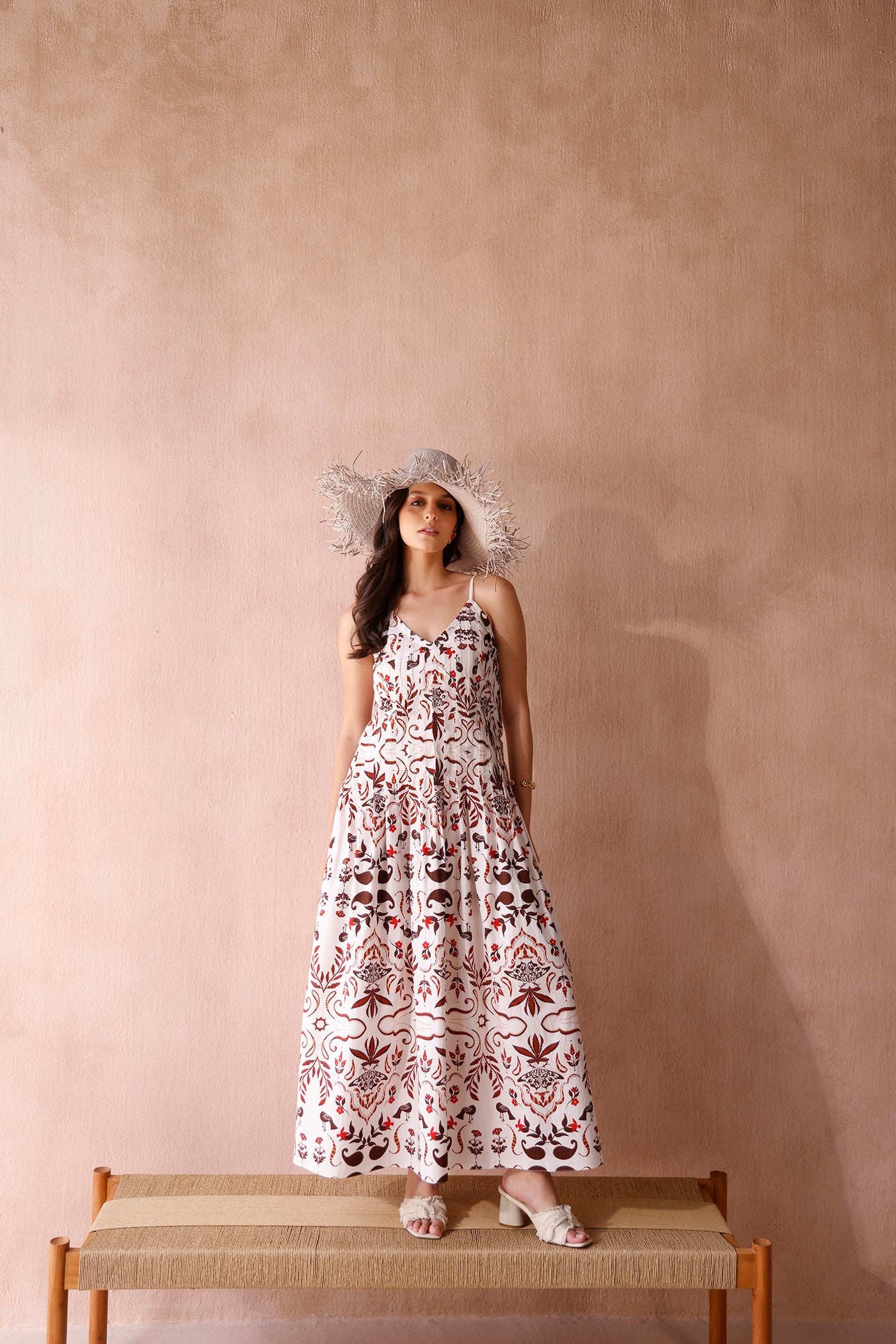 Ivory Bloom Sundress