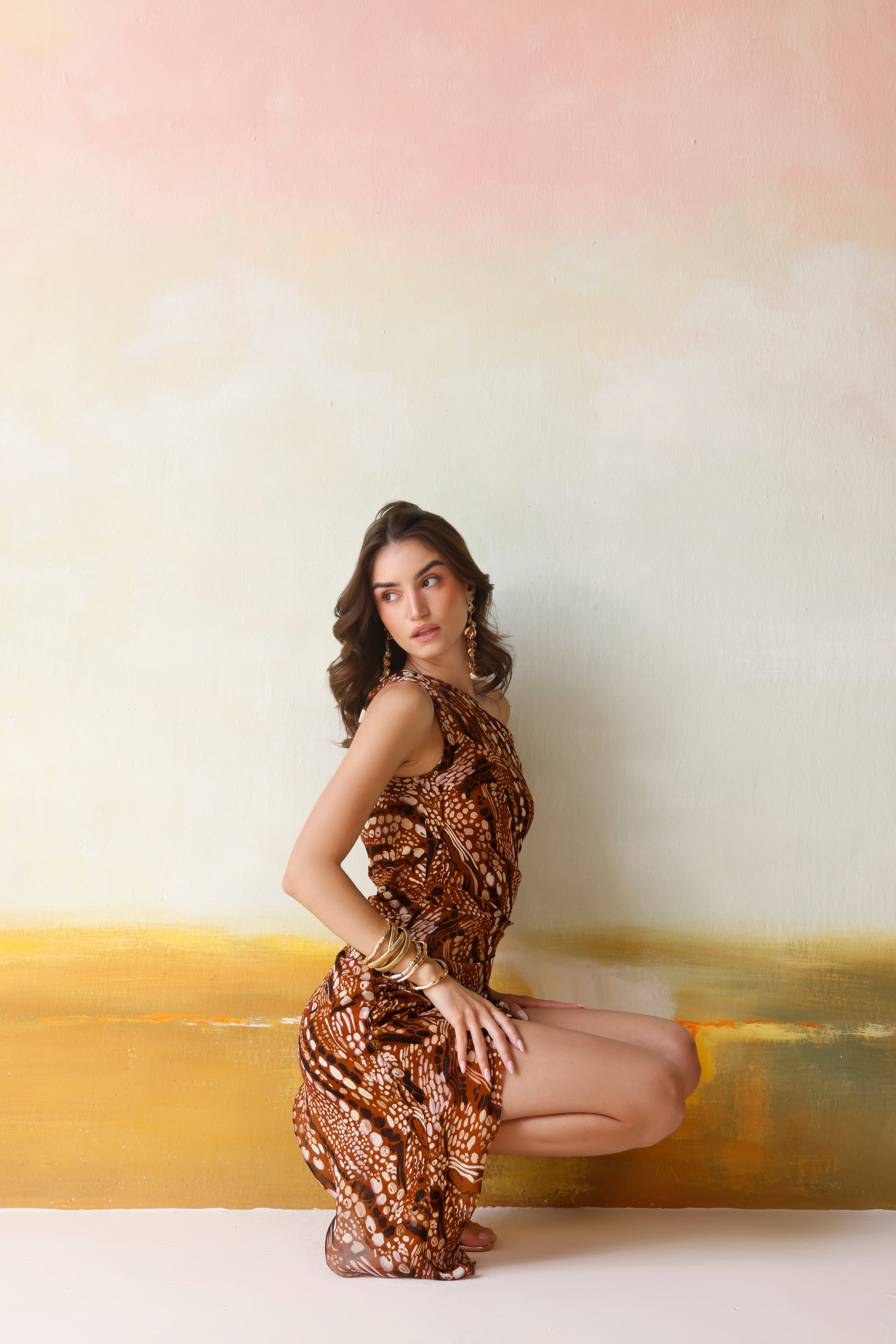 Nara Drape Dress