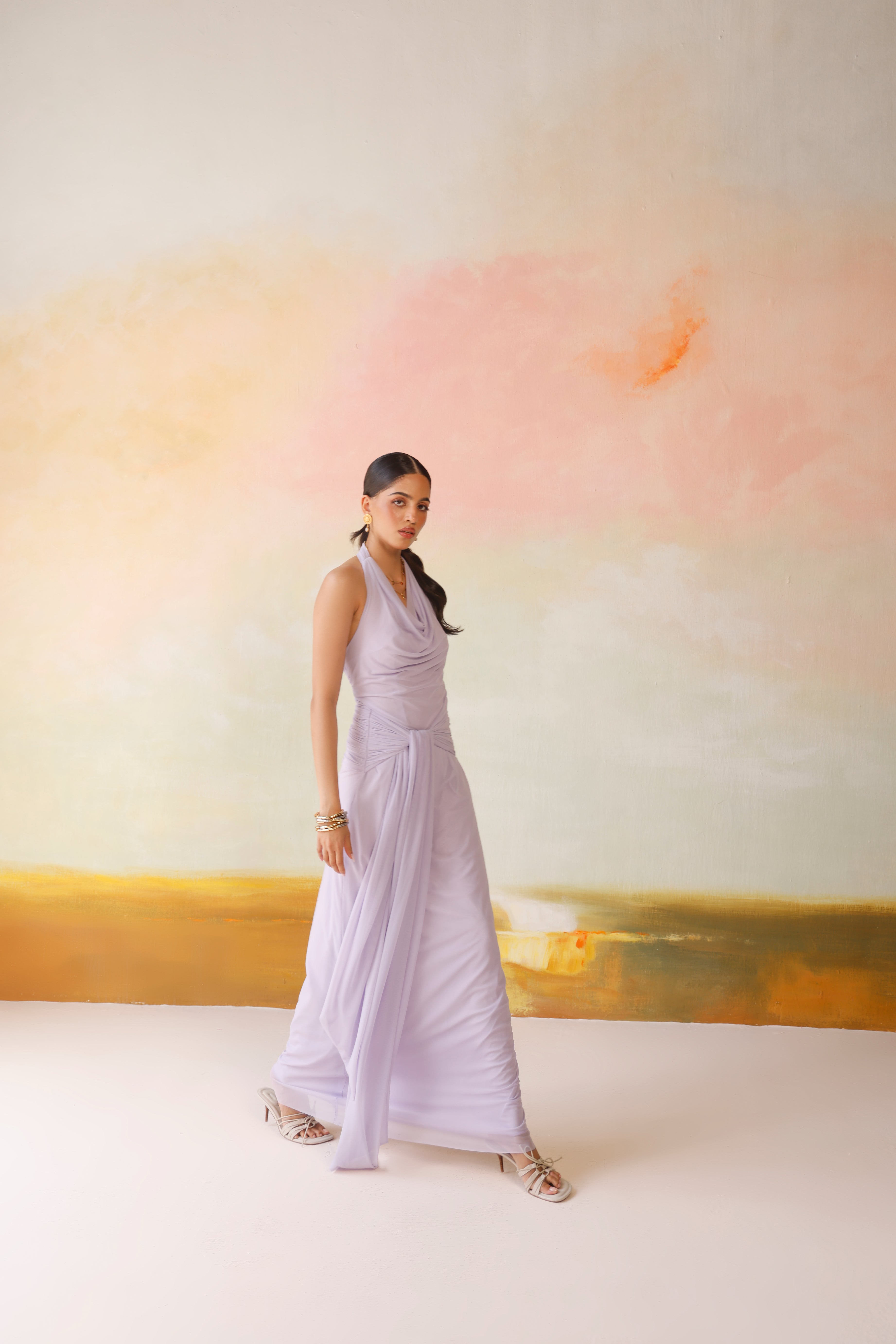 Iris Halter Dress